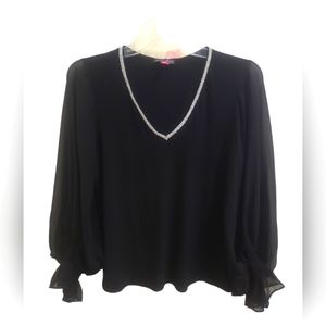 Vince Camuto women's Small black Blouse